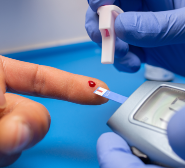 blood glucose (sugar) test